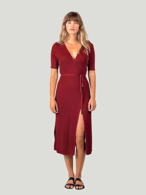 All Row Chelsea Wrap Dress