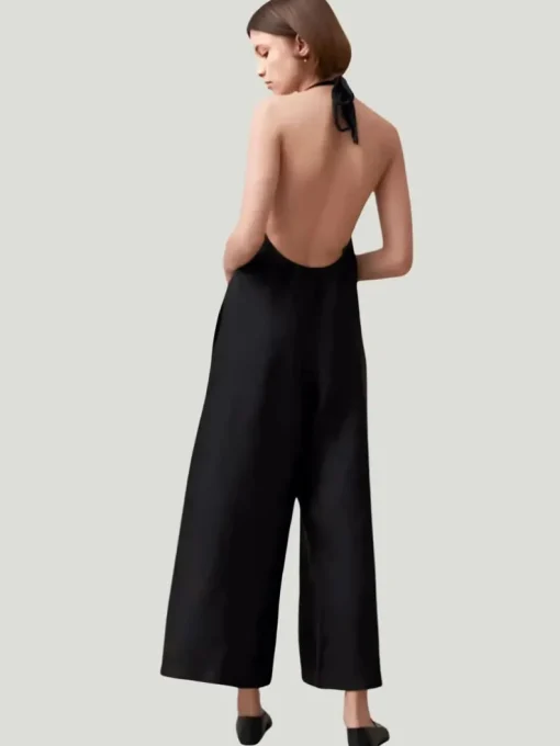 Alohas Yona Black Jumpsuit