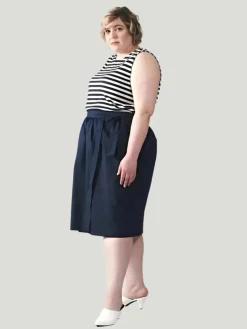 AND COMFORT Plus Size Tokyo Skirt