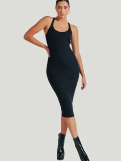 Blanc Noir Color Block Dress