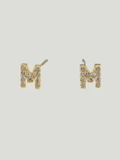 Brenda Grands Jewelry Love Beyond Measure Initial Stud Earrings