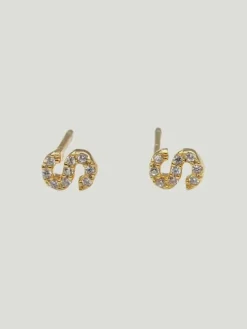 Brenda Grands Jewelry Love Beyond Measure Initial Stud Earrings