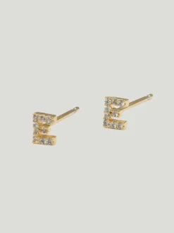 Brenda Grands Jewelry Love Beyond Measure Initial Stud Earrings
