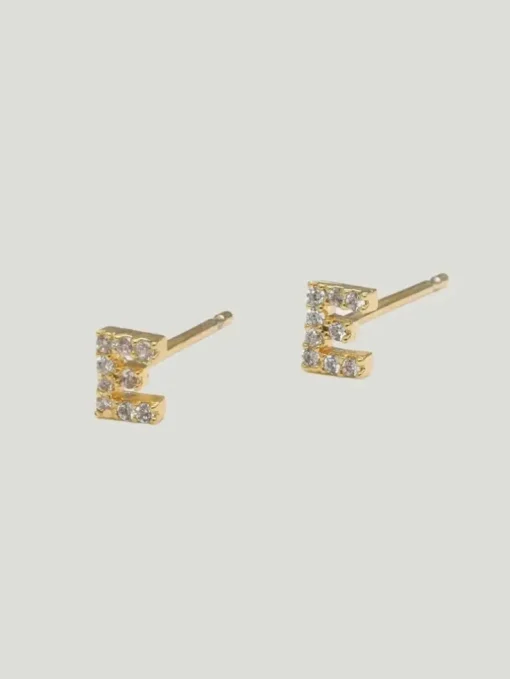 Brenda Grands Jewelry Love Beyond Measure Initial Stud Earrings