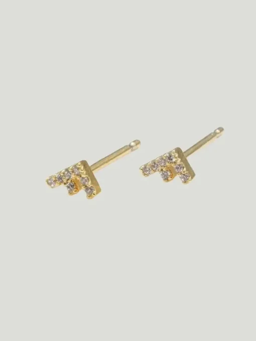 Brenda Grands Jewelry Love Beyond Measure Initial Stud Earrings
