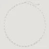 Brook & York Rhodium Colette Necklace