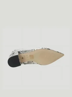 Carrano Python Embossed Leather Bootie