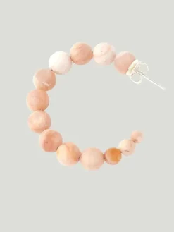 Chan Luu Medium Gemstone Hoop Earrings