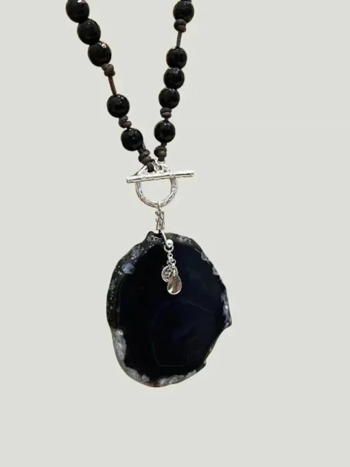 Chan Luu Onyx Necklace