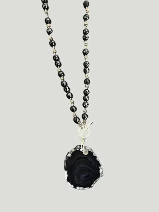 Chan Luu Onyx Necklace