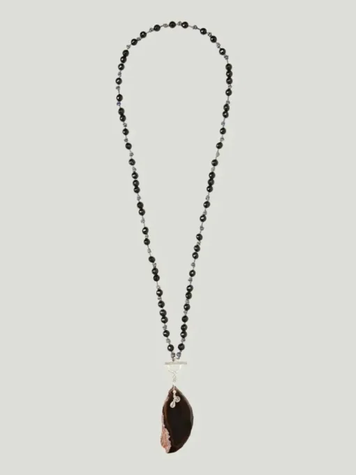 Chan Luu Onyx Necklace