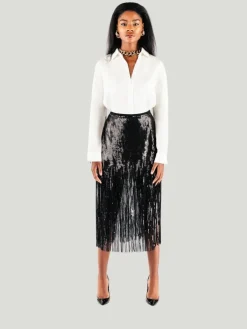 Chloe Kristyn Alexandra Sequin Skirt