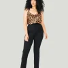 Chloe Kristyn Brennan Straight Leg Ponte Pant