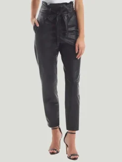 COMMANDO Faux Leather Paperbag Pant