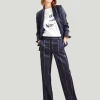 Cop. Copine Navy Blue "Pitar" Pants