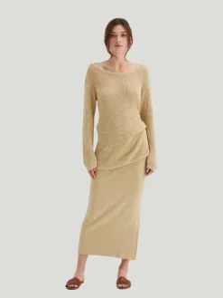 Crescent Ceci Knit Skirt