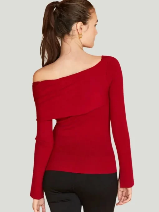 Crescent Katia Off The Shoulder Sweater