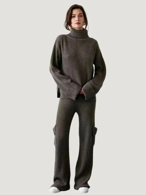 Crescent Knit Cargo Sweater
