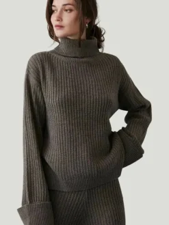 Crescent Knit Cargo Sweater