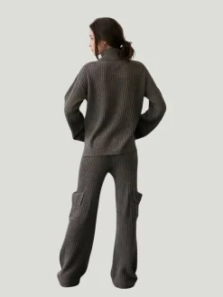Crescent Knit Cargo Sweater