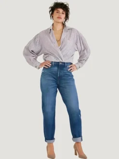 ETICA Denim Bryce Pinch Waist Boyfriend Jeans
