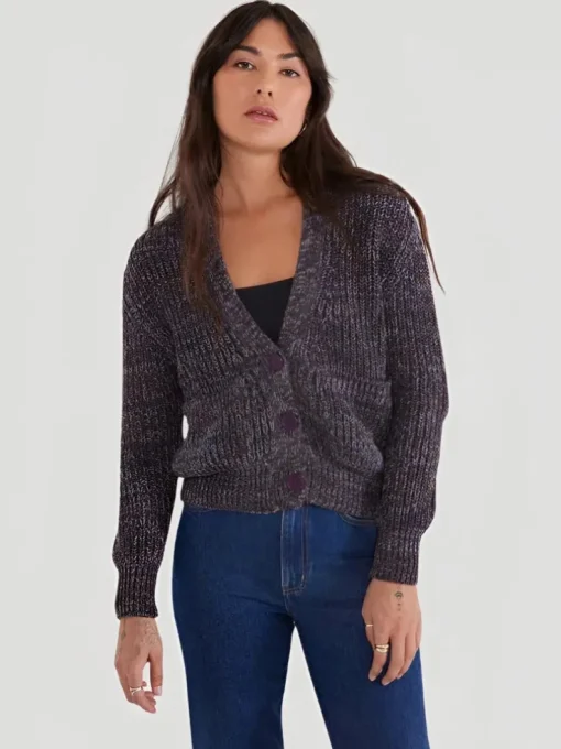 ETICA Denim Finch Cozy Cardigan