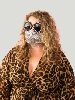 Fringe + Co Sequin Pizzaz Face Coverings