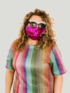 Fringe + Co Sequin Pizzaz Face Coverings