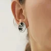 Furano Studio Irregular Round Beaded Stud Earrings