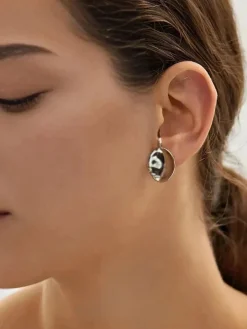 Furano Studio Irregular Round Beaded Stud Earrings