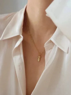 Furano Studio 18K Gold Filled Female Body Pendant Necklace