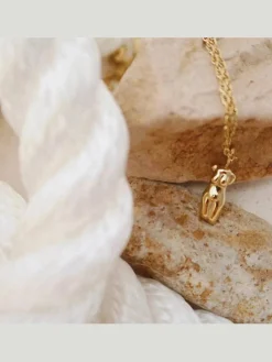 Furano Studio 18K Gold Filled Female Body Pendant Necklace