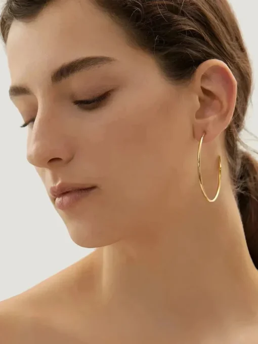 Furano Studio 18k Gold Statement Hoop Earrings