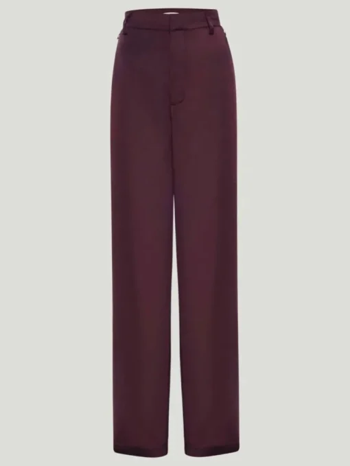 GOOD AMERICAN Washed Satin Pant