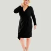 GRAVITAS Alexandra Plus Size Wrap Dress