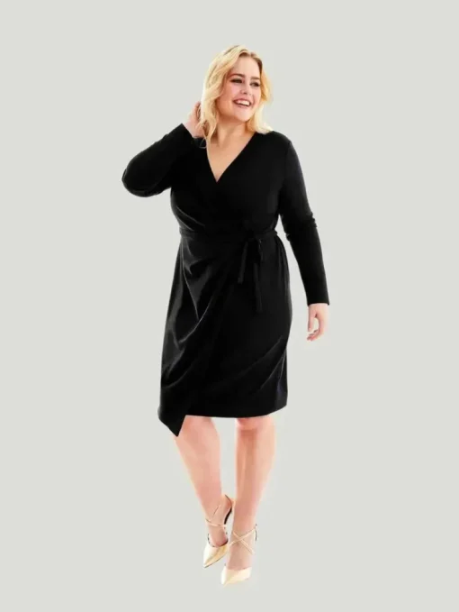 GRAVITAS Alexandra Plus Size Wrap Dress