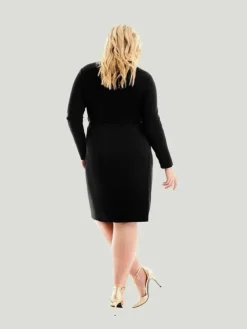 GRAVITAS Alexandra Plus Size Wrap Dress