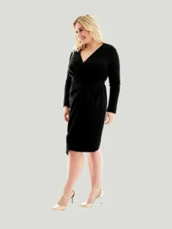 GRAVITAS Alexandra Plus Size Wrap Dress