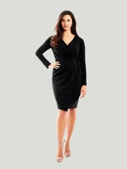 GRAVITAS Alexandra Plus Size Wrap Dress