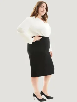 GRAVITAS Rosalind Plus Size Pencil Skirt
