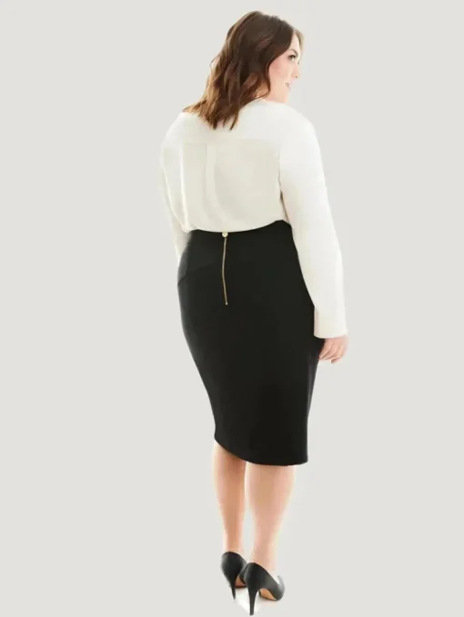GRAVITAS Rosalind Plus Size Pencil Skirt
