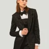 Hilary MacMillan Paisley Jacquard Blazer