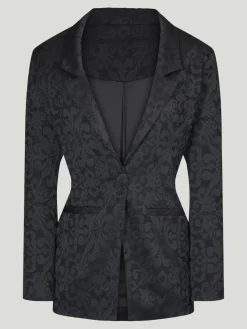 Hilary MacMillan Paisley Jacquard Blazer
