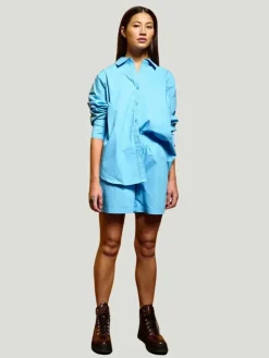 ICHI Stormie Plain Shorts