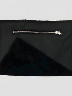 KES Recycled Shearling Pouch