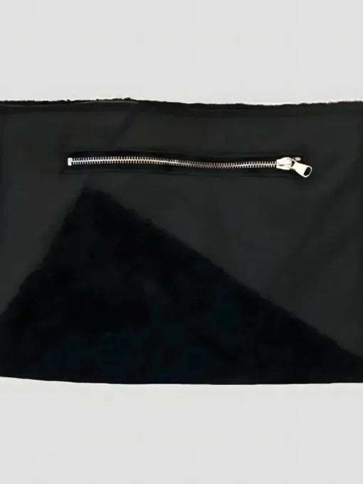 KES Recycled Shearling Pouch