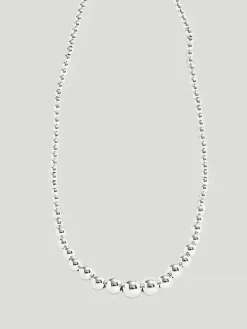 Kosa Jewels Beatrice Silver Ball Necklace