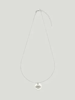 Kosa Jewels Kiss Me Medallion Pendant Necklace