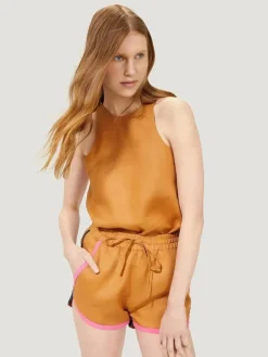 Lanhtropy Anna Linen Top