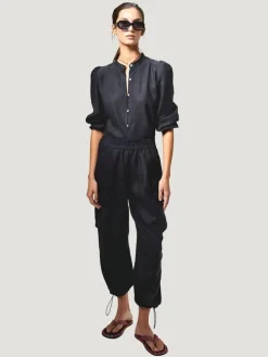 Lanhtropy Cargo Linen Pants